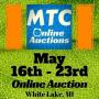 MTC May 16th - 23rd Online Auction - White Lake, MI