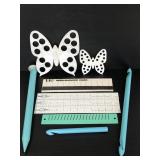 Crochet guides, rulers, & XL broomstick needles