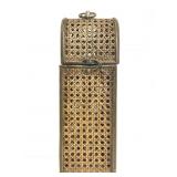 Rattan wine bottle box