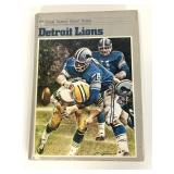 1973 Detroit Lions NFL Great Teams & Years book