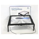 MagniPros hands free 3x page magnifier