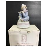 Paul Sebastian porcelain musical clown