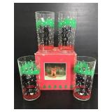Vintage Holiday acrylic tumblers