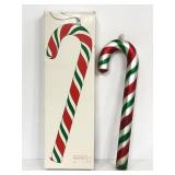 Department 56 mercury glass XL candy cane