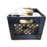 Crate of books