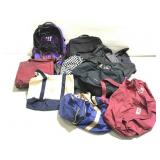 Large lot of backpacks, totes & bags