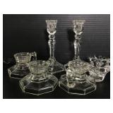 Assorted candlesticks