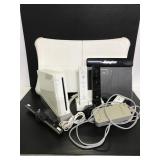 Nintendo Wii w/ fit board, controllers & extras
