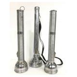 3 large flashlights