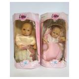 Two vintage Lissi dolls in boxes