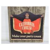 Vintage California Cooler sign