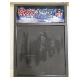 Coors Light chalk board beer sign