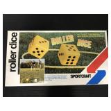 Vintage sportcraft roller dice lawn game
