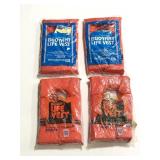 New Old Stock Kent and Wellington life vests