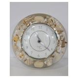 Sands of Time lucite shell quartz clock