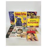 Eight paperback books on collecting collectibles