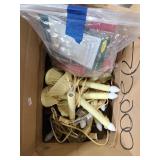 Vintage electric plastic window candles w/ bulbs