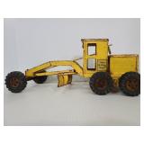 Vintage metal state hiway dept. Toy tractor