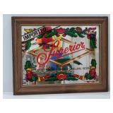 Vintage Superior mirror sign