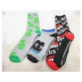 Three pairs of Beatles socks new