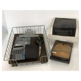 Lot of vintage office supplies