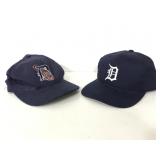 Pair of Detroit Tigers baseball caps