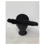 Ann Marie wool hat with fur trim
