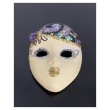 Fortune Teller hand painted pin w/ crystal ball