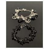 White House | Black Market charm bracelet pair