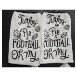 Two Primitives by Kathy Thanksgiving tea towels