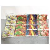 Sixteen assorted coupon organizers