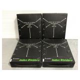 Four boxes of Avery Index Dividers