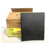 Case of black Avery executive 1/2inch binders