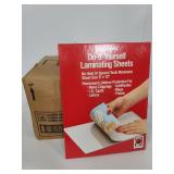 Case of 10 Do-it-yourself laminating sheets