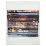 Lot of 11 assorted action/horror DVDs
