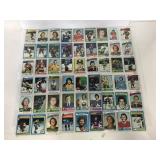 Vintage hockey cards 6 sheets various years