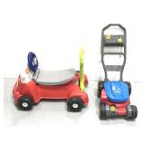 Pair of kids summer outdoor toys