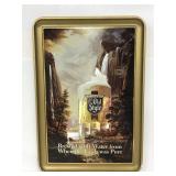 Old style plastic beer sign