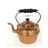 Vintage copper tea pot made in England