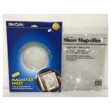 Pair of magnifier sheets