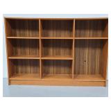 Vintage wood bookcase cubby