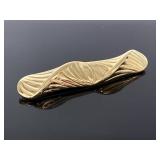 Vintage Monet signed bar pin