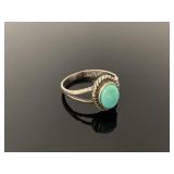 Marked 925 Silver & Turquoise ring
