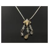 Lotus pendant necklace