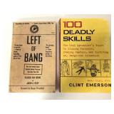 Left of Bang and 100 Deadly Skills books