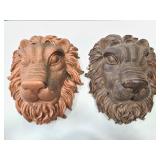 Two Touch of Class, Power, & Presence Lion Heads
