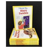 Set of 9 "I Wonder Why" educational books