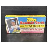 Topps Baseball Cards 1989 Traded Set - Sealed