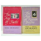 Two Will and Ariel Durant books