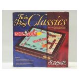 Twin play classics Monopoly & Scrabble